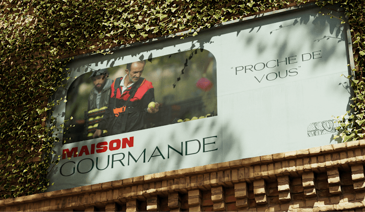 Cover image for Brand identity for fictional Brand "Maison Gourmande"