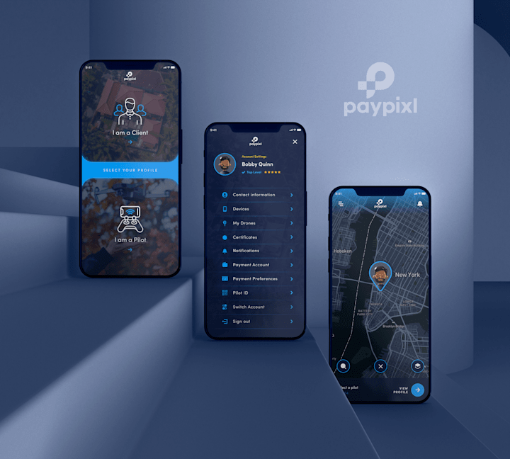 Cover image for Paypixl UI Design