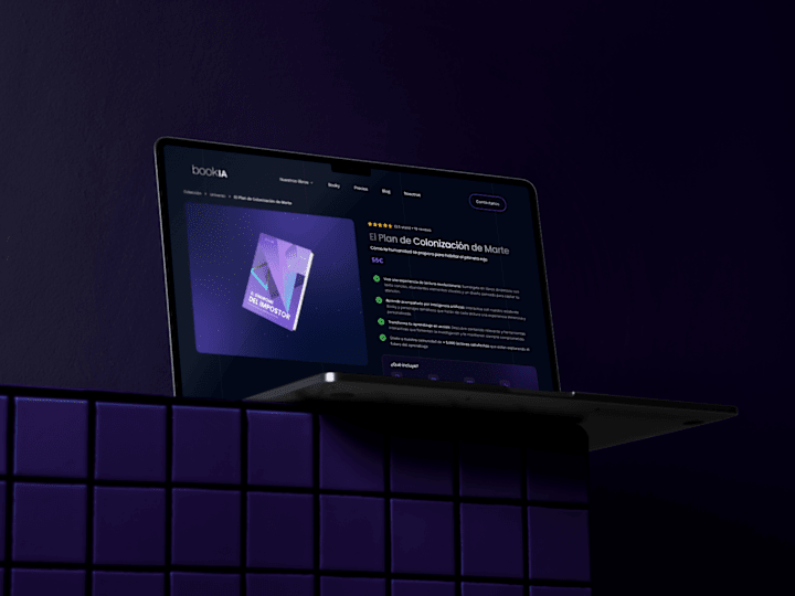 Cover image for Bookia Product Page Design Optimization