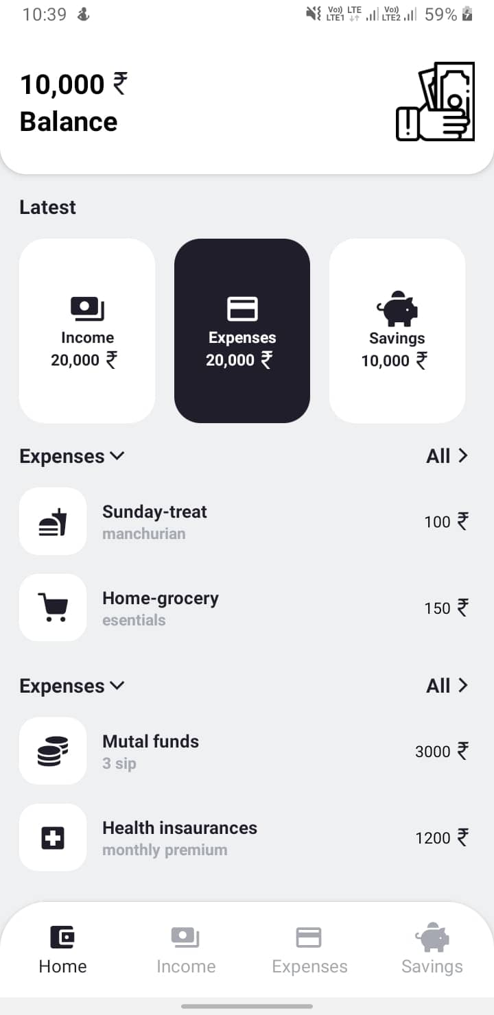Cover image for Finance management app UI/UX