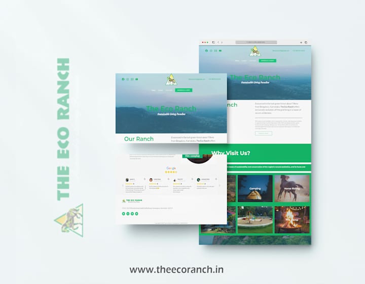 Cover image for Web Design - The Eco Ranch 