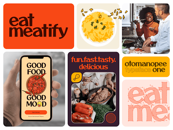 Cover image for Eat Meatify - Brand Identity Design