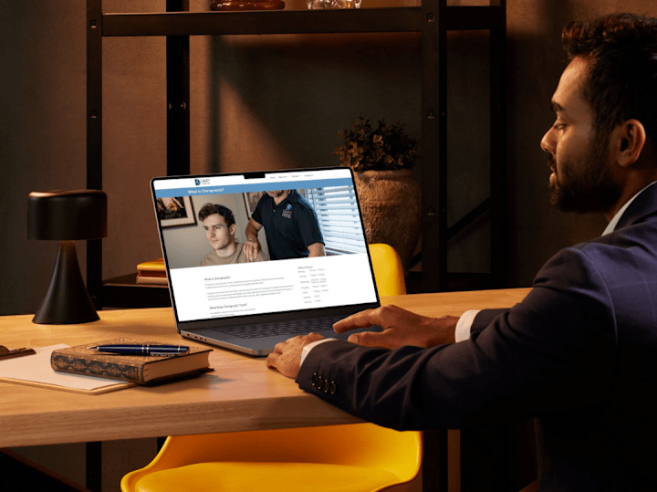 Cover image for Davey Chiropractic Website Redesign and Development