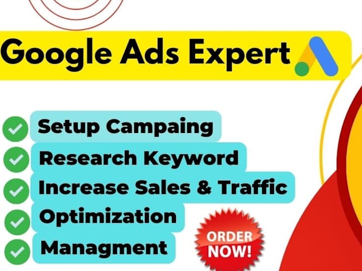 Cover image for  I wil Setup profitable google ads, display ad and PPC campaign