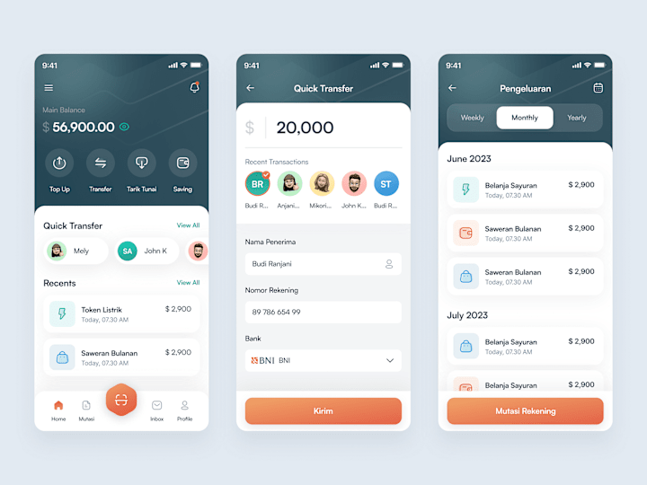 Cover image for Finance App, Dashboard, and Website