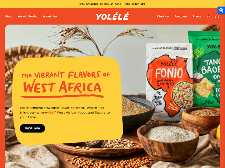 Cover image for YOLELE LANDING PAGE