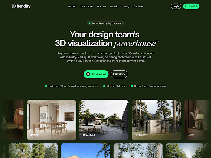 Cover image for Rendify Website Redesign