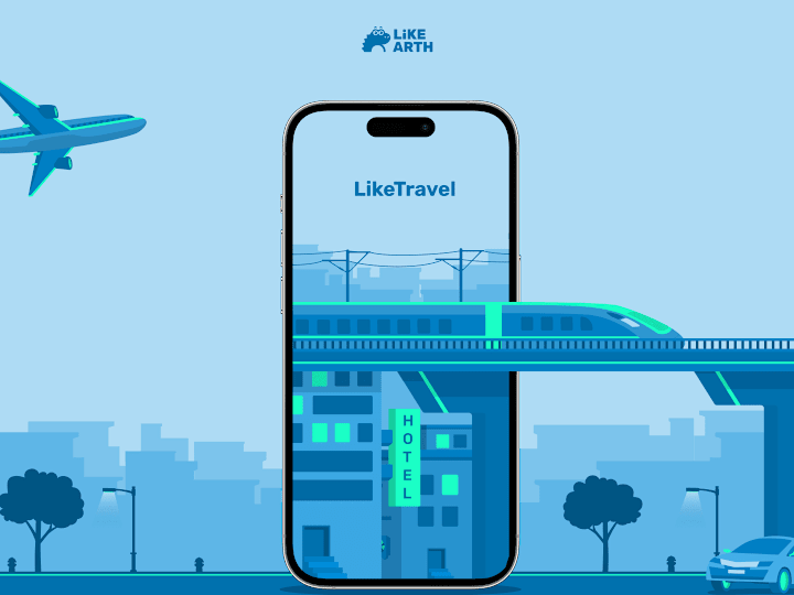 Cover image for LikeTravel - Travel App Design