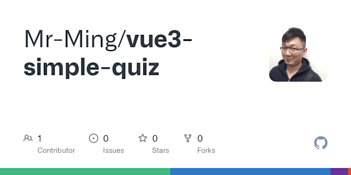 Cover image for vue3-simple-quiz