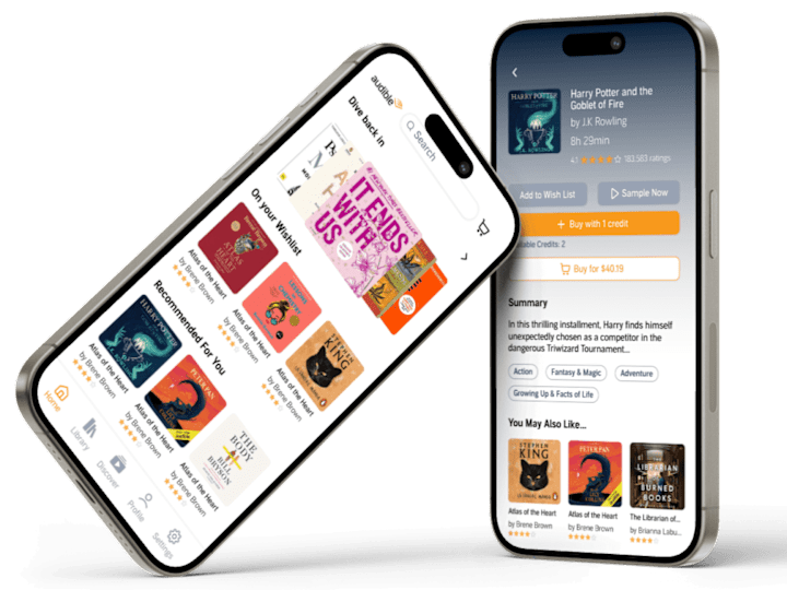 Cover image for Re-designing Audible’s Mobile App Experience