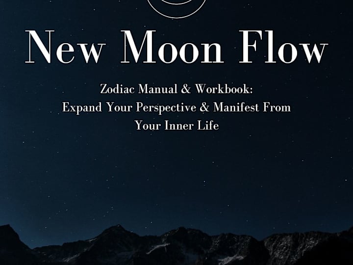 Cover image for My Book | New Moon Flow: Zodiac Manual & Workbook