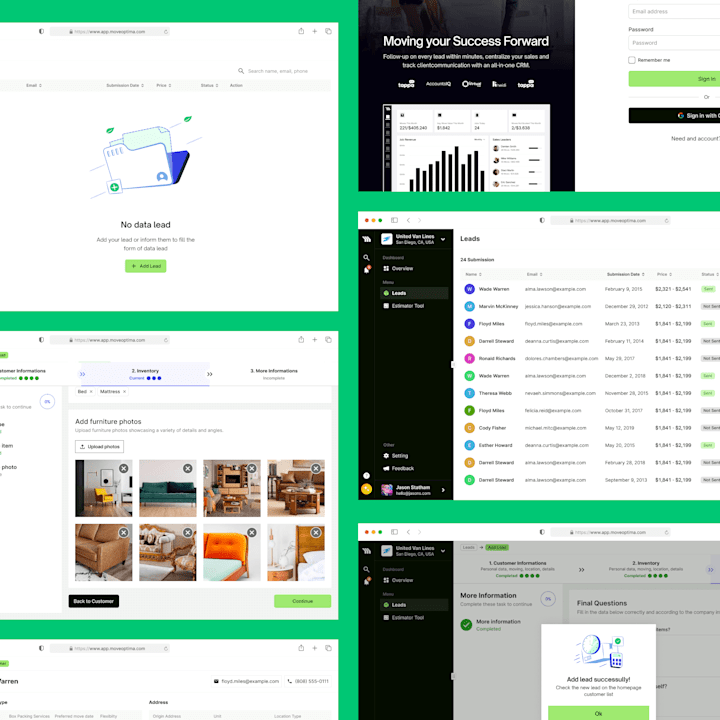 Cover image for MoveOptima - Estimator Tools CRM
