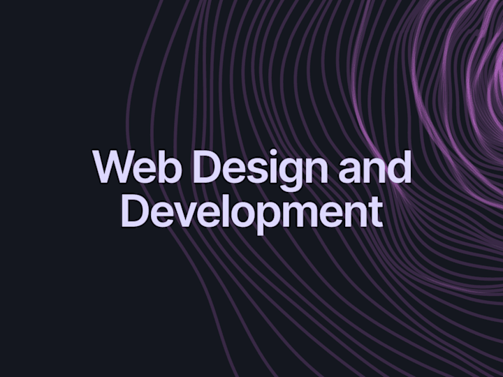 Cover image for Website Design and Development