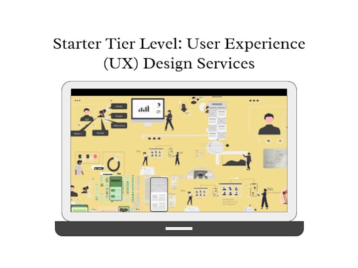 Cover image for Starter Level: User Experience (UX) Design Services, Stages 1-9