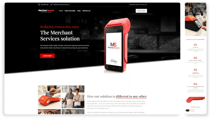 Cover image for Merchant Services  