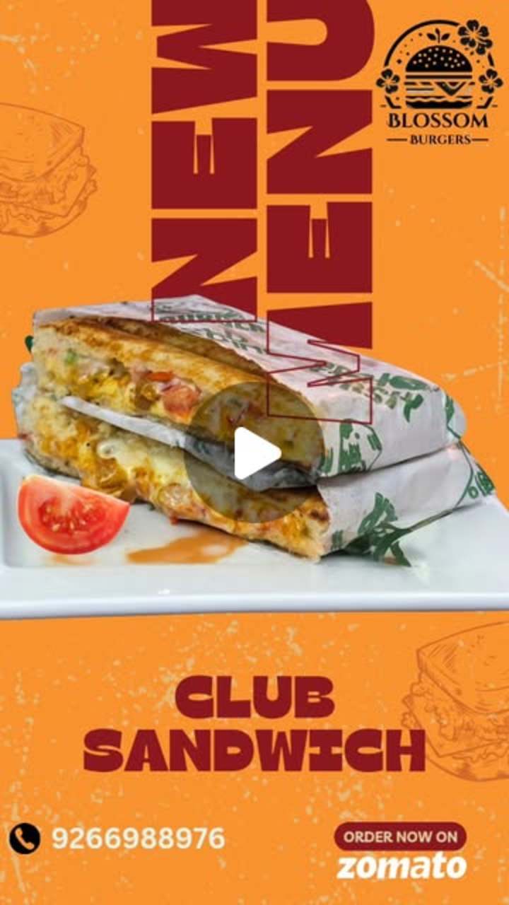 Cover image for Blossom Burgers on Instagram: ”#burgers #delhi #patelnagar #blo…