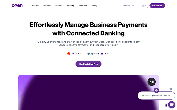 Cover image for Open Money Landing Page