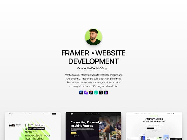 Cover image for Framer • Website Development