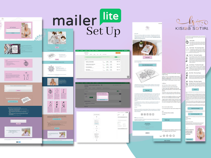 Cover image for Mailer Lite Landing Pages & Automation Set Up