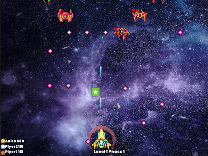 Cover image for Space shooter game