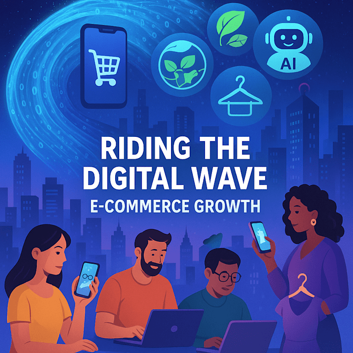 Cover image for Riding The Digital Wave 