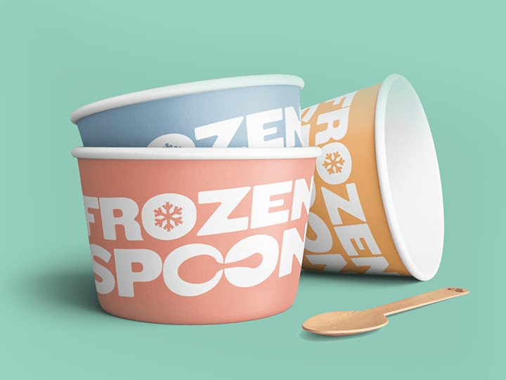 Cover image for Frozen Spoon Brand Identity