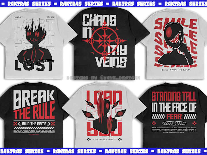 Cover image for Raktras T-shirt Collections - Clothing Brand