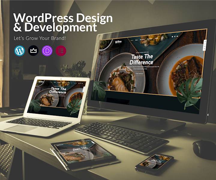 Cover image for WordPress Excellence: Bespoke Business Wonders in Design!