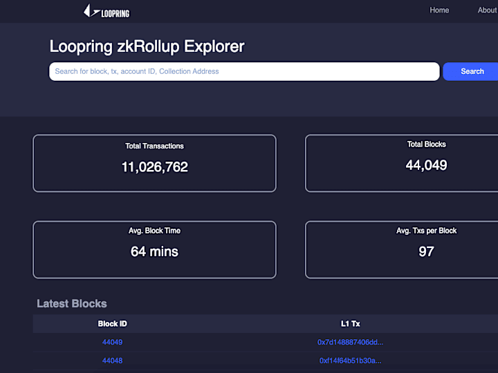 Cover image for Loopring Explorer