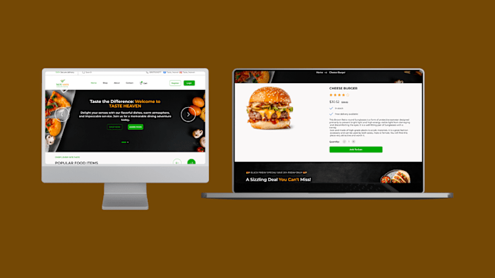 Cover image for Taste Heaven – Where Flavor Meets Passion