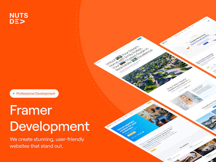 Cover image for Website Design & Framer Development