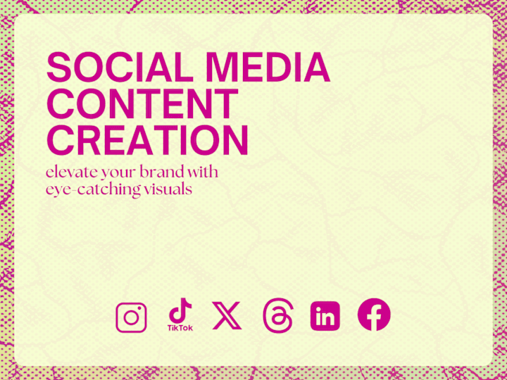 Cover image for Social Media Content Creation