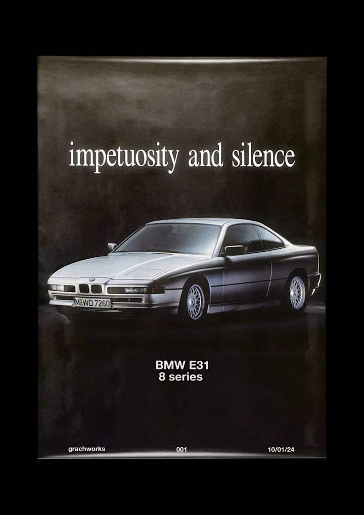 Cover image for BMW E31 8 Series Poster