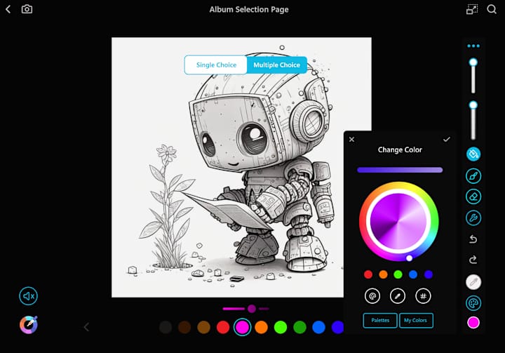 Cover image for Drawing App for adults