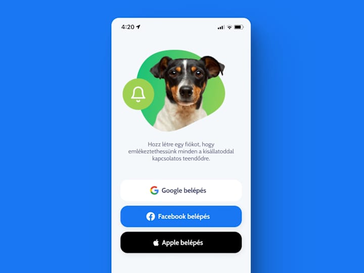 Cover image for iOS and Android app for new pet owners