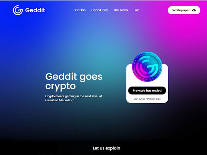 Cover image for Geddit | WordPress 