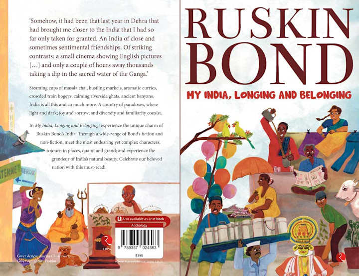 Cover image for Ruskin Bond Book Cover