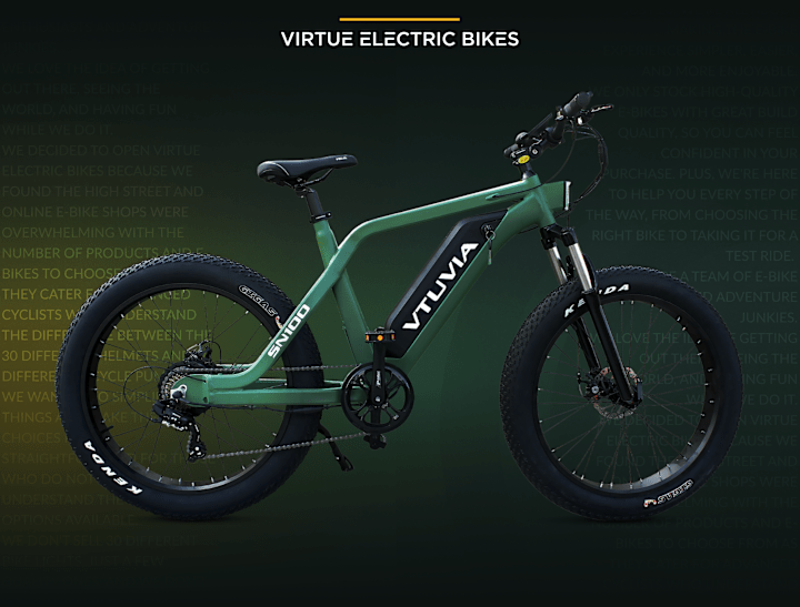Cover image for Premium Website Design for Virtue Electric Bikes