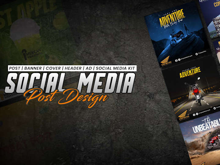Cover image for Social media Posts Design 