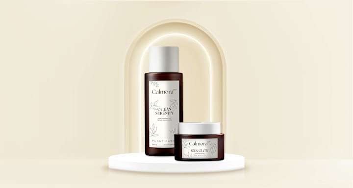 Cover image for Luxuriöses Produkt-Design für Calmora Spa