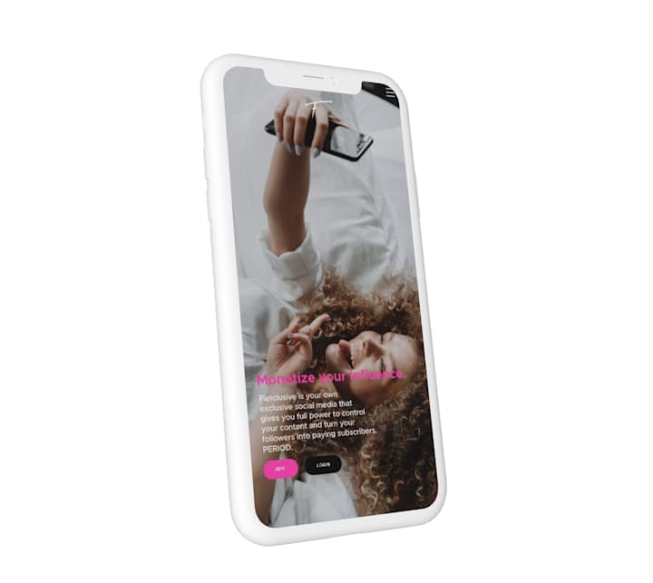 Cover image for Mobile design for a subscription based app
