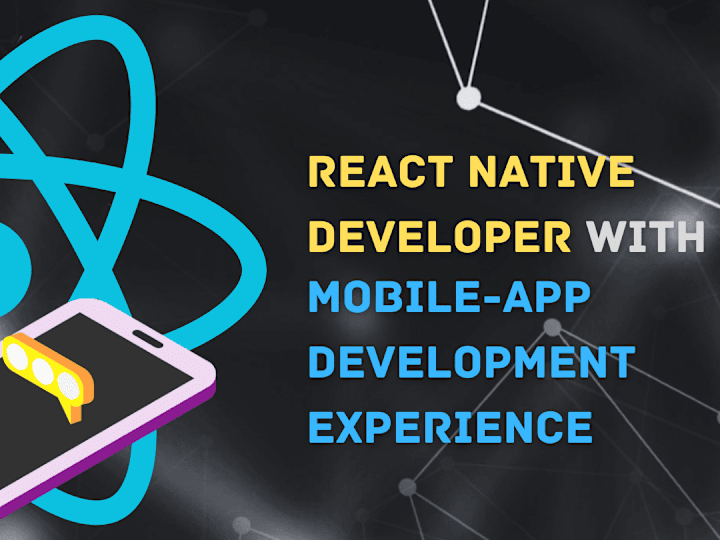 Cover image for React Native Developer with Mobile-App Development Experience