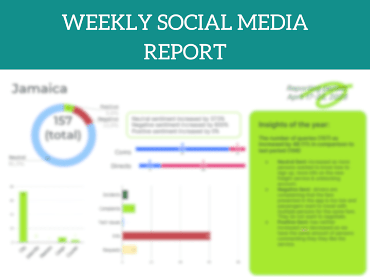 Cover image for Social Media Reporting