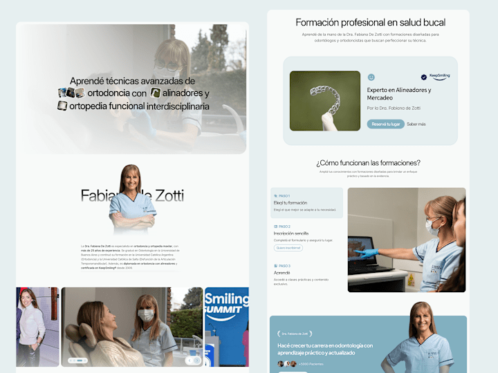 Cover image for Dra. Zotti – Framer Development