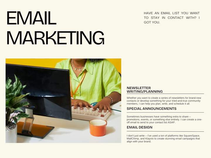 Cover image for Email Marketing