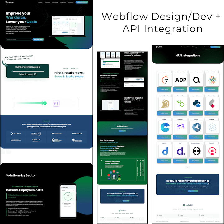 Cover image for Web Design and API Integration