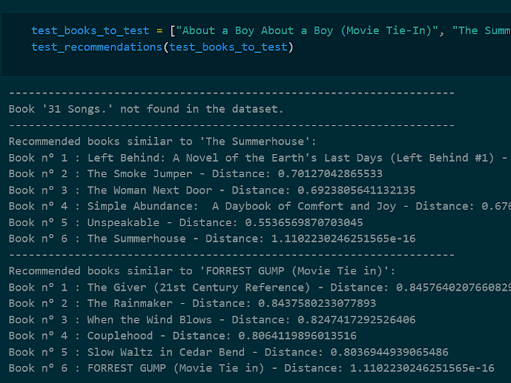 Cover image for ML book recommendation System KNN