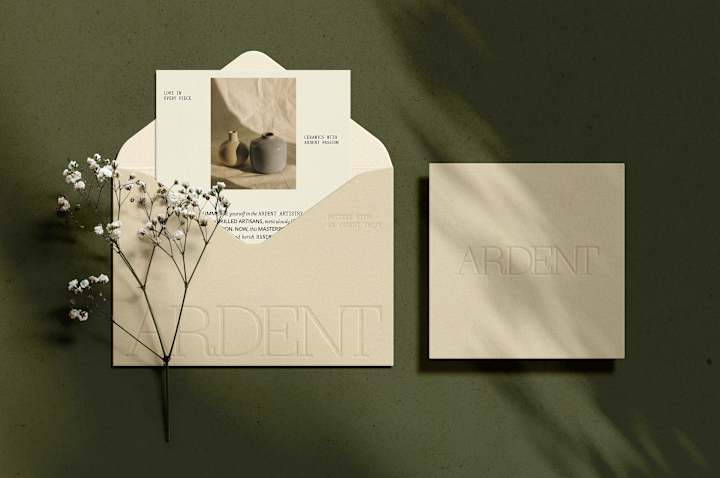 Cover image for Ceramic studio "Ardent" on Behance