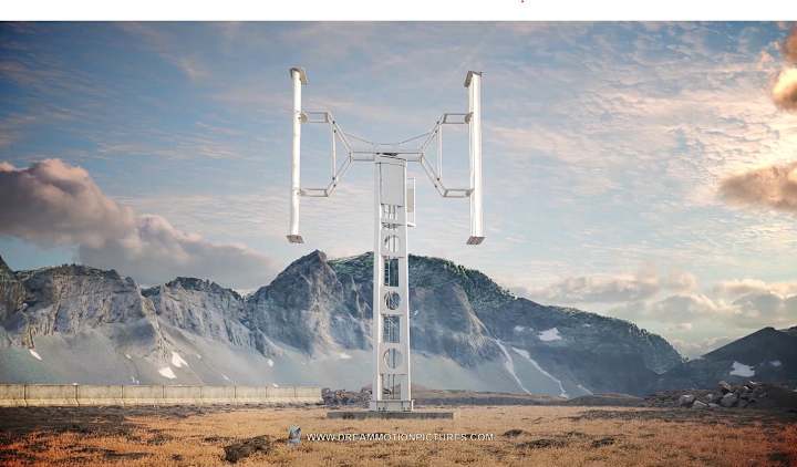 Cover image for 3D Animation - The New Generation of Wind Turbines