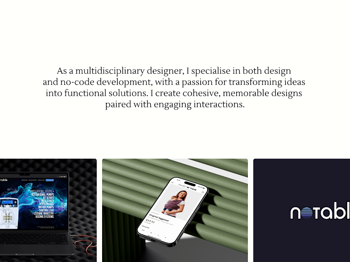 Cover image for Portfolio Website